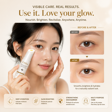 d'Alba Double Serum All-in-One Multi Balm – Nourish, Brighten & Revitalize – Deep Hydration, Glow Boosting, Skin Barrier Protection – For Face, Eyes, Lips, Neck & Dry Areas