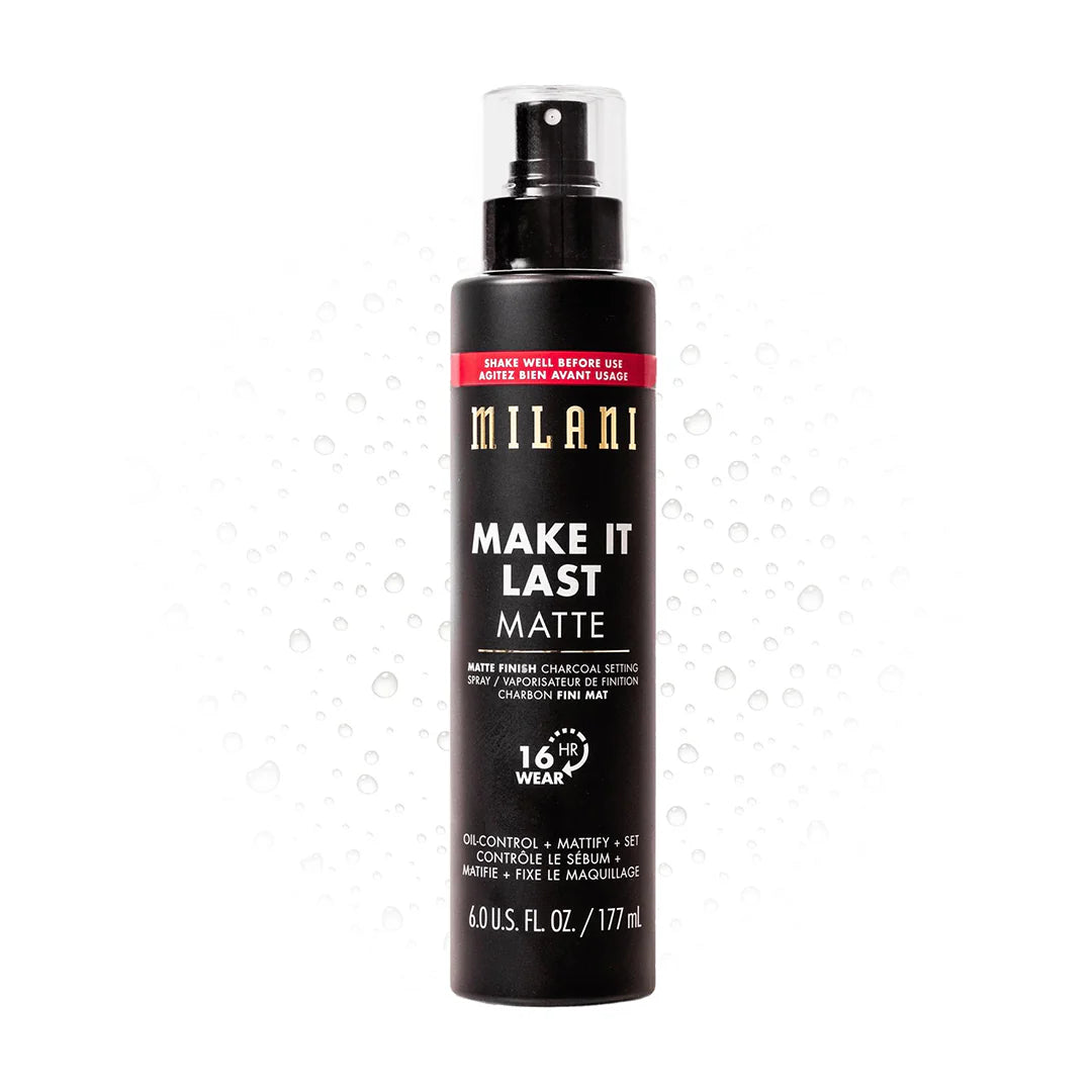Milani Make It Last Matte - Matte Finish Charcoal Setting Spray - 177ml